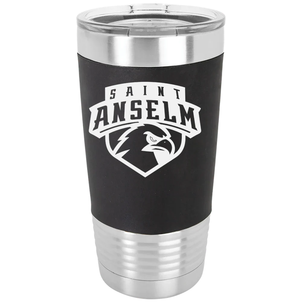 Saint Anselm College Polar Camel 20 oz. Silicone Grip Tumbler with Standard Lid
