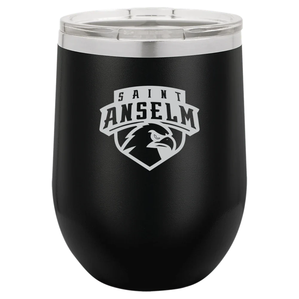Saint Anselm College Polar Camel 12 oz. Stemless Wine Tumbler