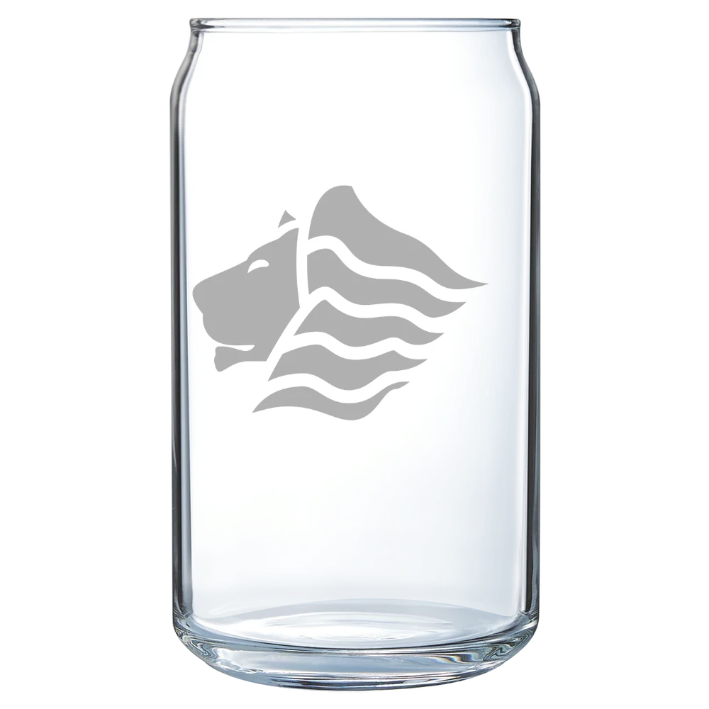 Saint Leo University Polar Camel 16 oz. Can Glass