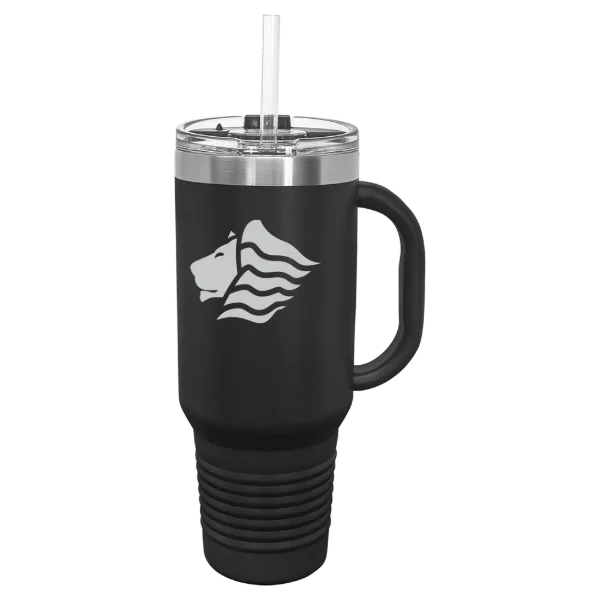 Saint Leo University Polar Camel 40 oz. Travel Mug with Snap Lid & Straw