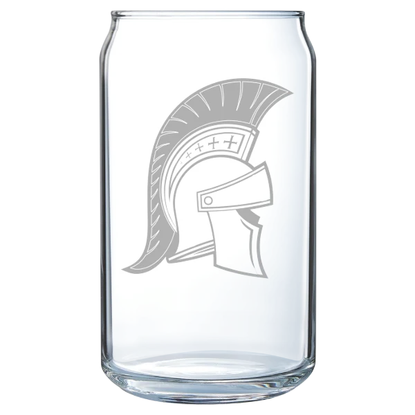 Saint Martin's University Polar Camel 16 oz. Can Glass