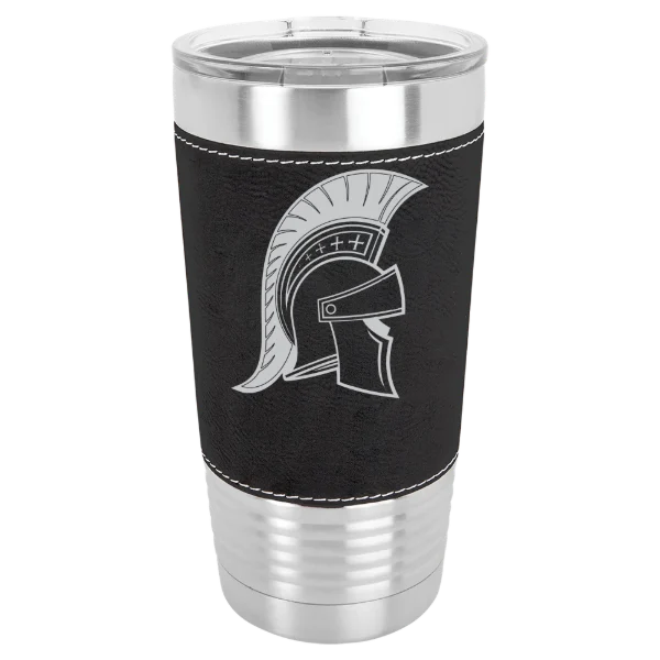 Saint Martin's University Polar Camel 20 oz. Leatherette Grip Tumbler with Standard Lid