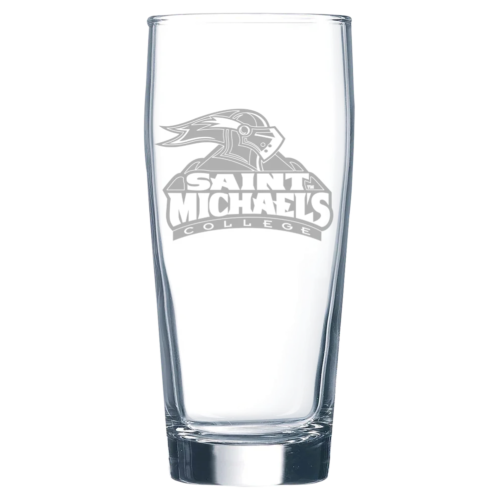 Saint Michael's College Polar Camel 16 oz. Willi Becher Beer Glass