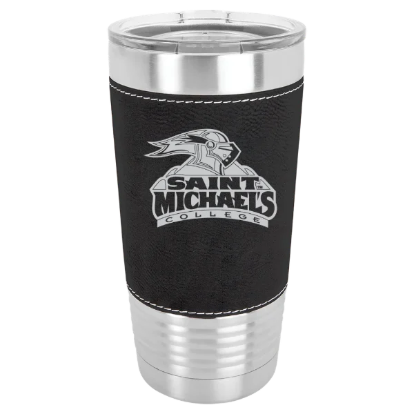 Saint Michael's College Polar Camel 20 oz. Leatherette Grip Tumbler with Standard Lid