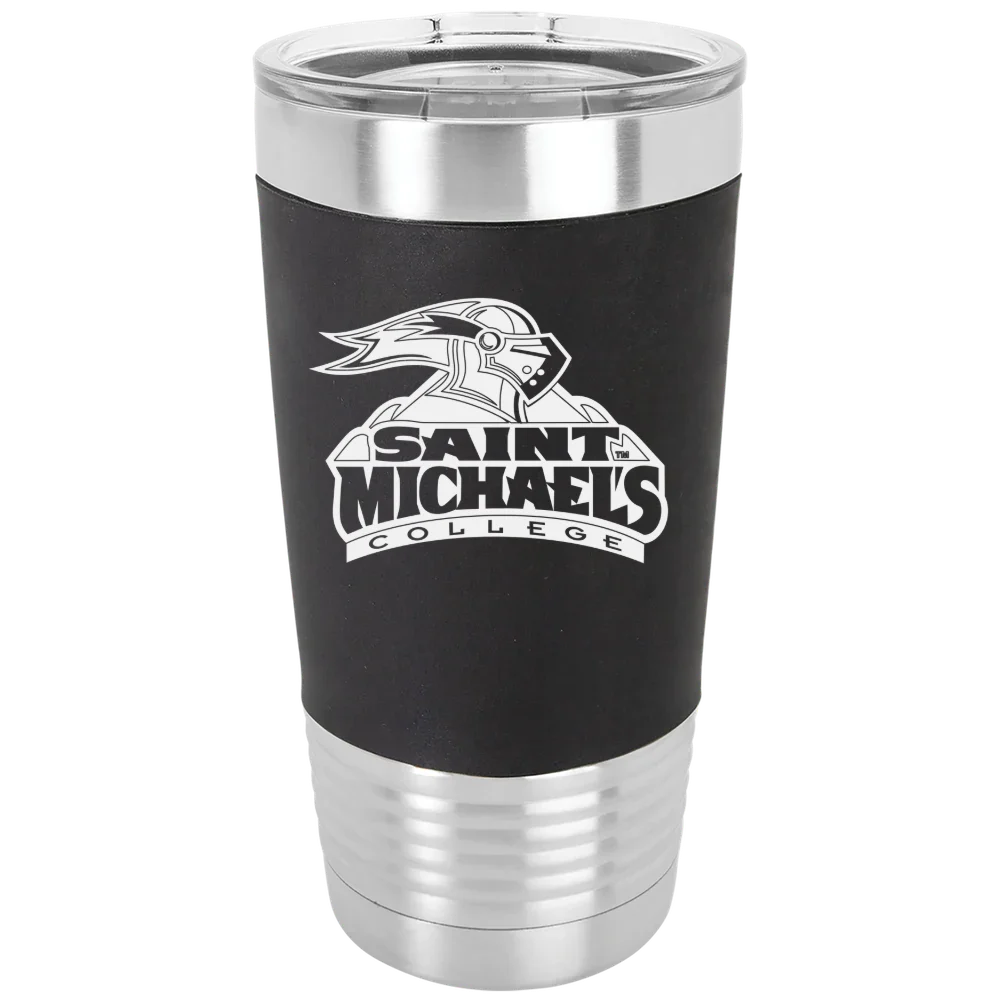 Saint Michael's College Polar Camel 20 oz. Silicone Grip Tumbler with Standard Lid