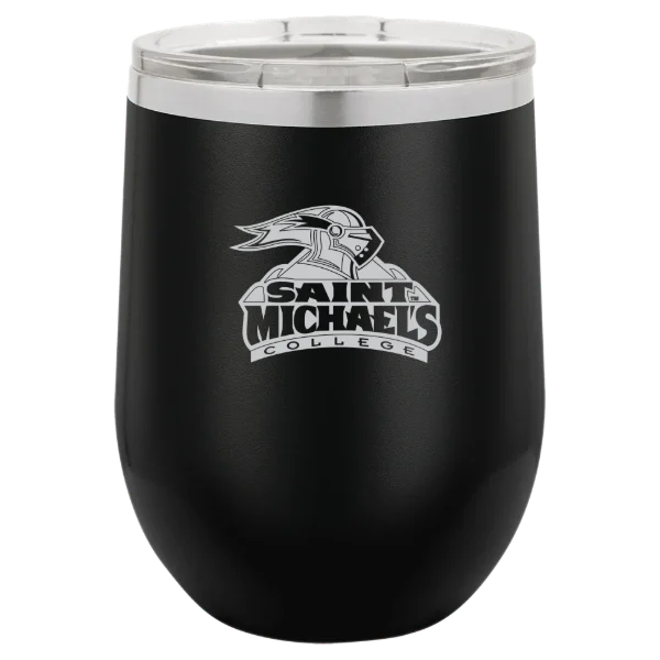 Saint Michael's College Polar Camel 12 oz. Stemless Wine Tumbler