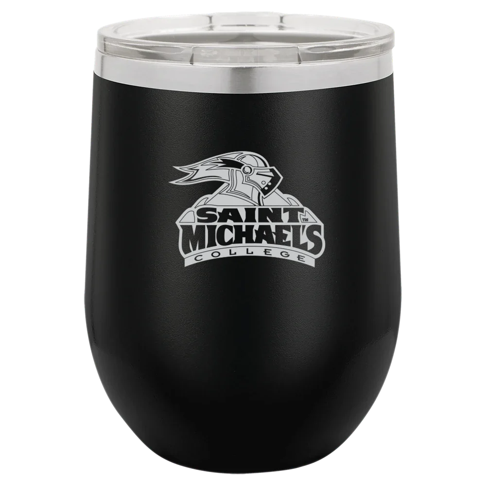 Saint Michael's College Polar Camel 12 oz. Stemless Wine Tumbler