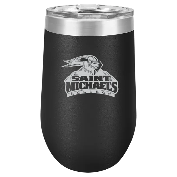 Saint Michael's College Polar Camel 16 oz. Stemless Wine Tumbler