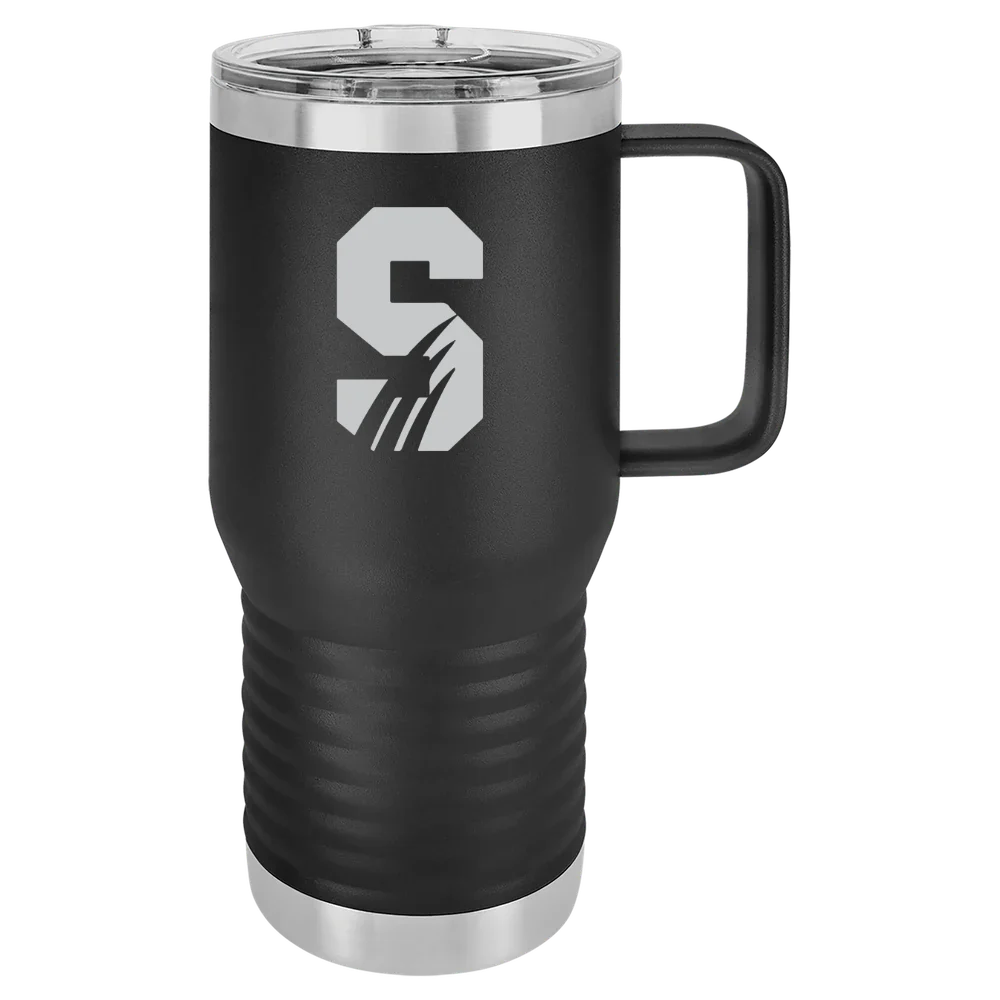 Salem University (West Virginia) Polar Camel 20 oz. Travel Mug with Slider Lid