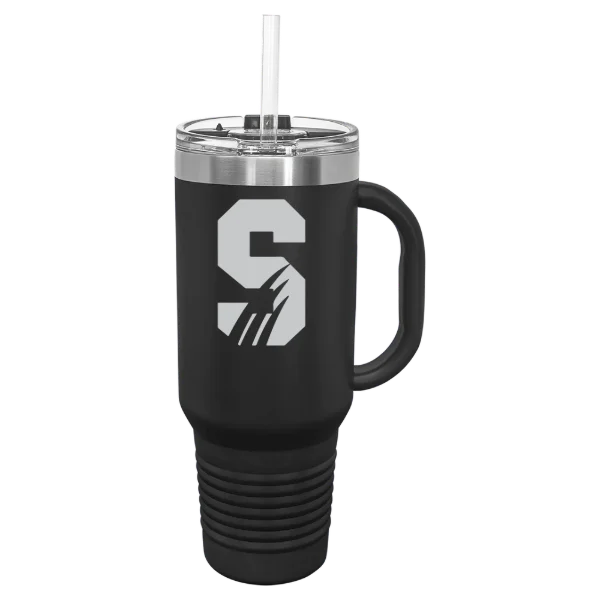 Salem University (West Virginia) Polar Camel 40 oz. Travel Mug with Snap Lid & Straw