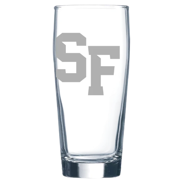San Francisco State University Polar Camel 16 oz. Willi Becher Beer Glass