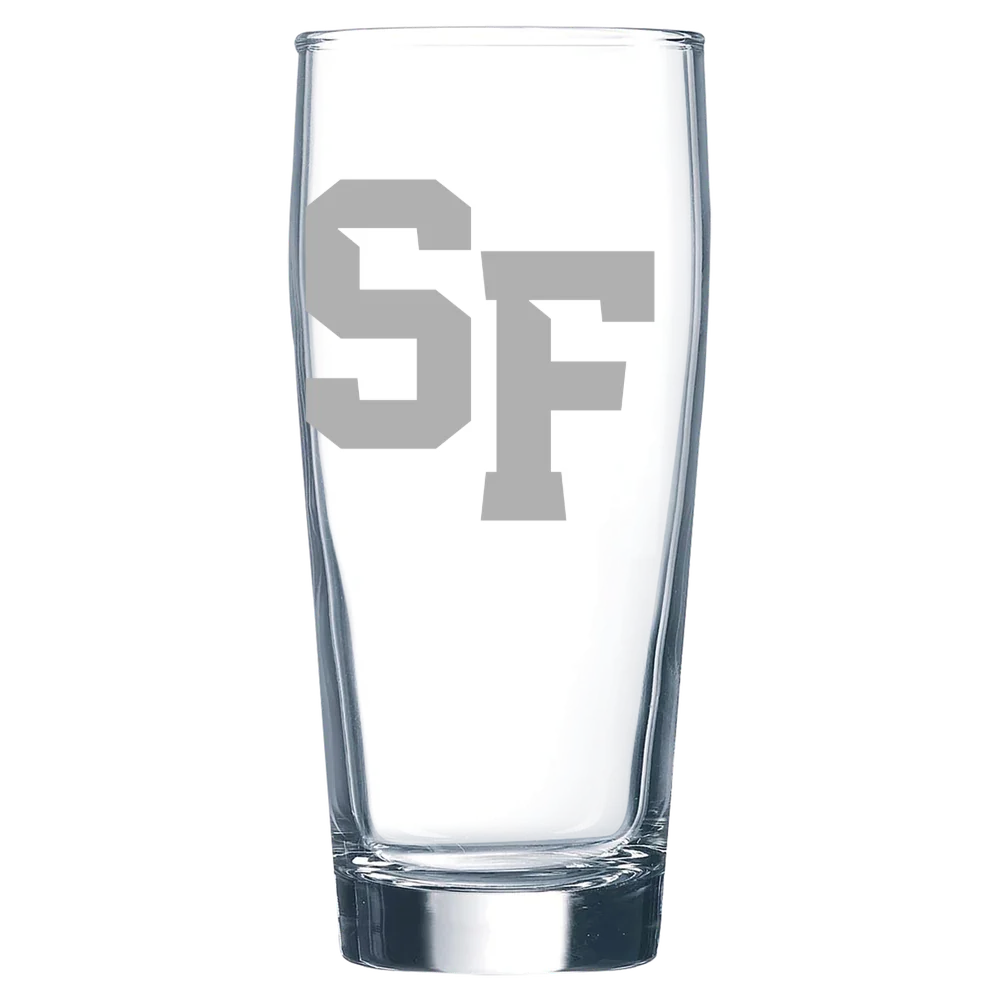 San Francisco State University Polar Camel 16 oz. Willi Becher Beer Glass