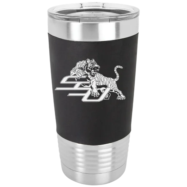 Savannah State University Polar Camel 20 oz. Silicone Grip Tumbler with Standard Lid