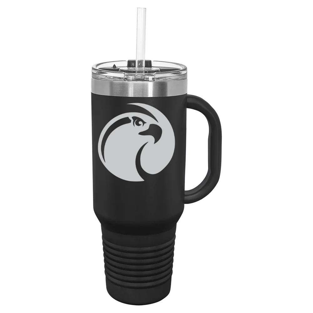 Seattle Pacific University Polar Camel 40 oz. Travel Mug with Snap Lid & Straw