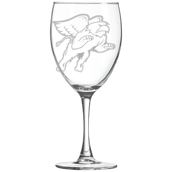 Seton Hill University Polar Camel 10 1/2 oz. Wine Glass
