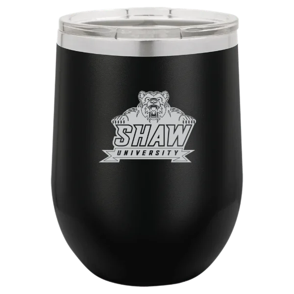 Shaw University Polar Camel 12 oz. Stemless Wine Tumbler