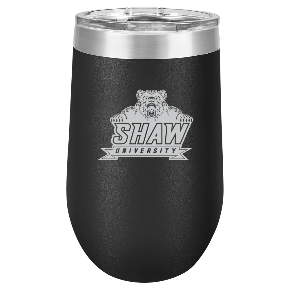 Shaw University Polar Camel 16 oz. Stemless Wine Tumbler