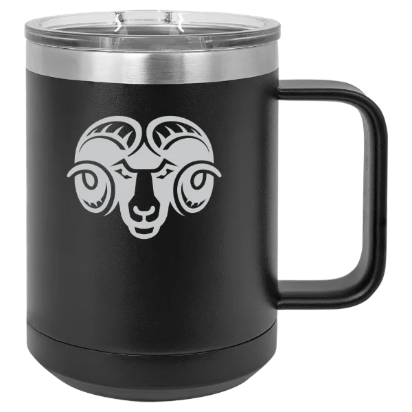 Shepherd University Polar Camel 15 oz. Mug with Slider Lid