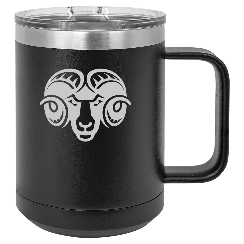 Shepherd University Polar Camel 15 oz. Mug with Slider Lid