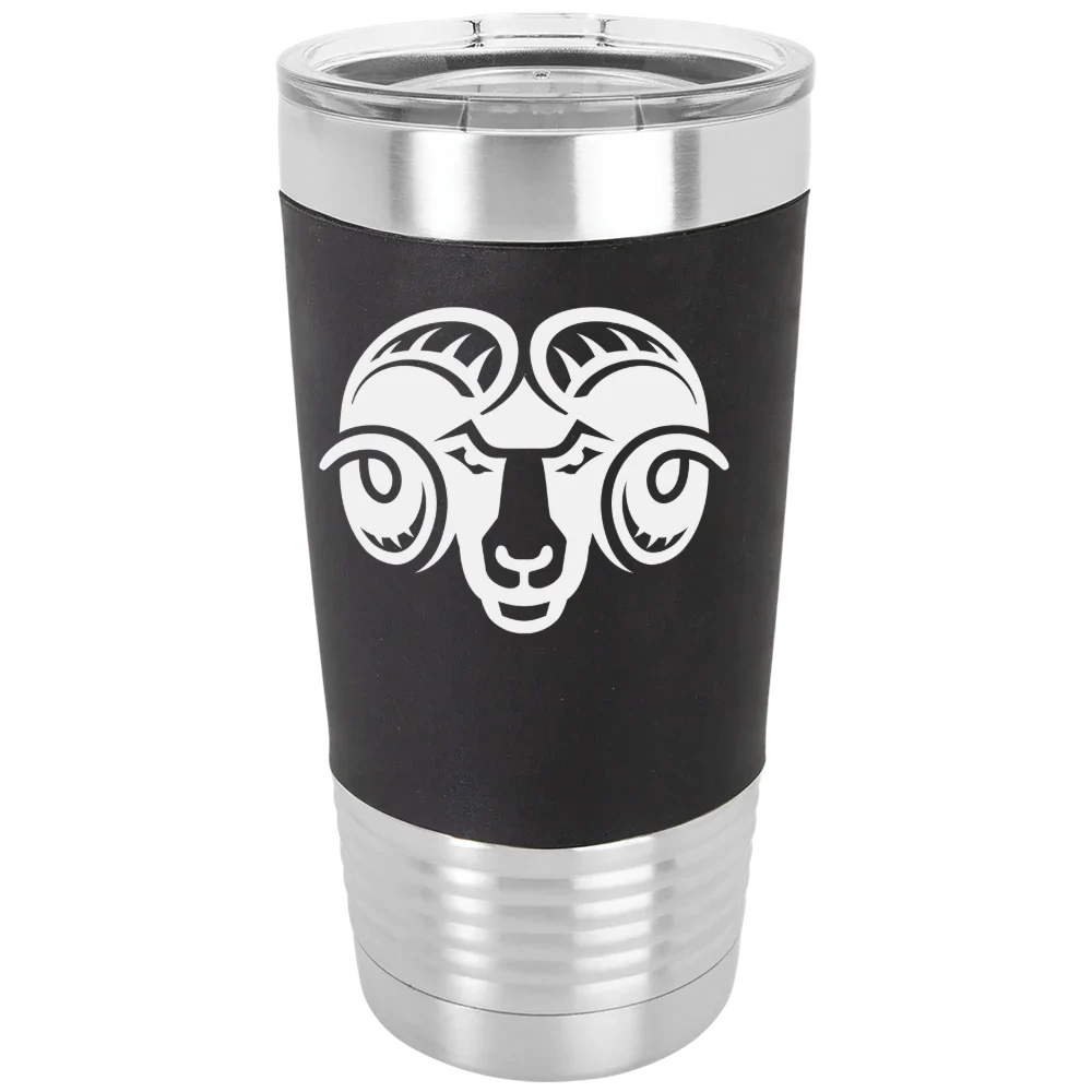 Shepherd University Polar Camel 20 oz. Silicone Grip Tumbler with Standard Lid