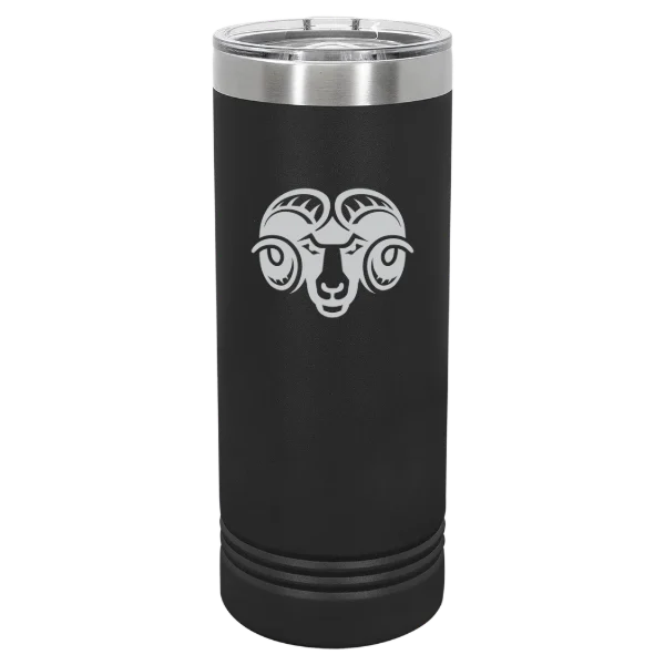 Shepherd University Polar Camel 22 oz. Skinny Tumbler with Slider Lid