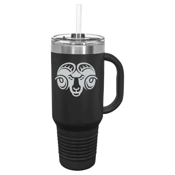 Shepherd University Polar Camel 40 oz. Travel Mug with Snap Lid & Straw