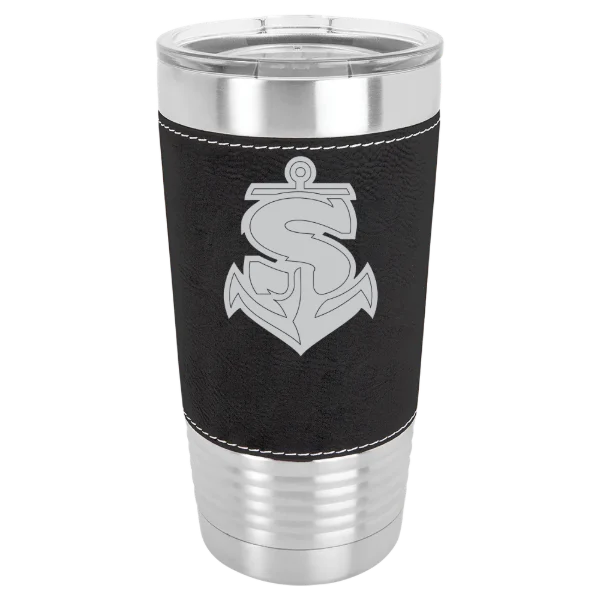 Shippensburg University of Pennsylvania Polar Camel 20 oz. Leatherette Grip Tumbler with Standard Lid