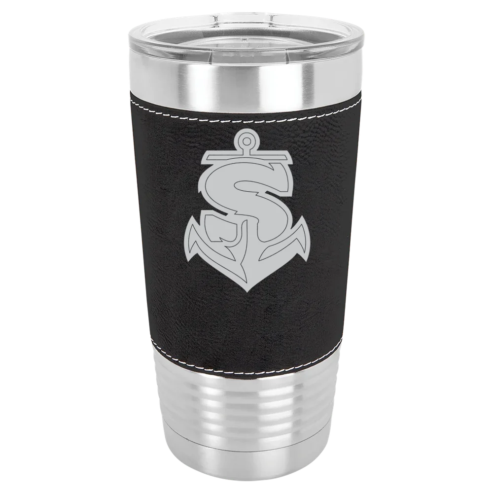 Shippensburg University of Pennsylvania Polar Camel 20 oz. Leatherette Grip Tumbler with Standard Lid