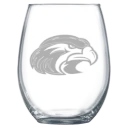 Shorter University Polar Camel 15 oz. Stemless Wine Glass