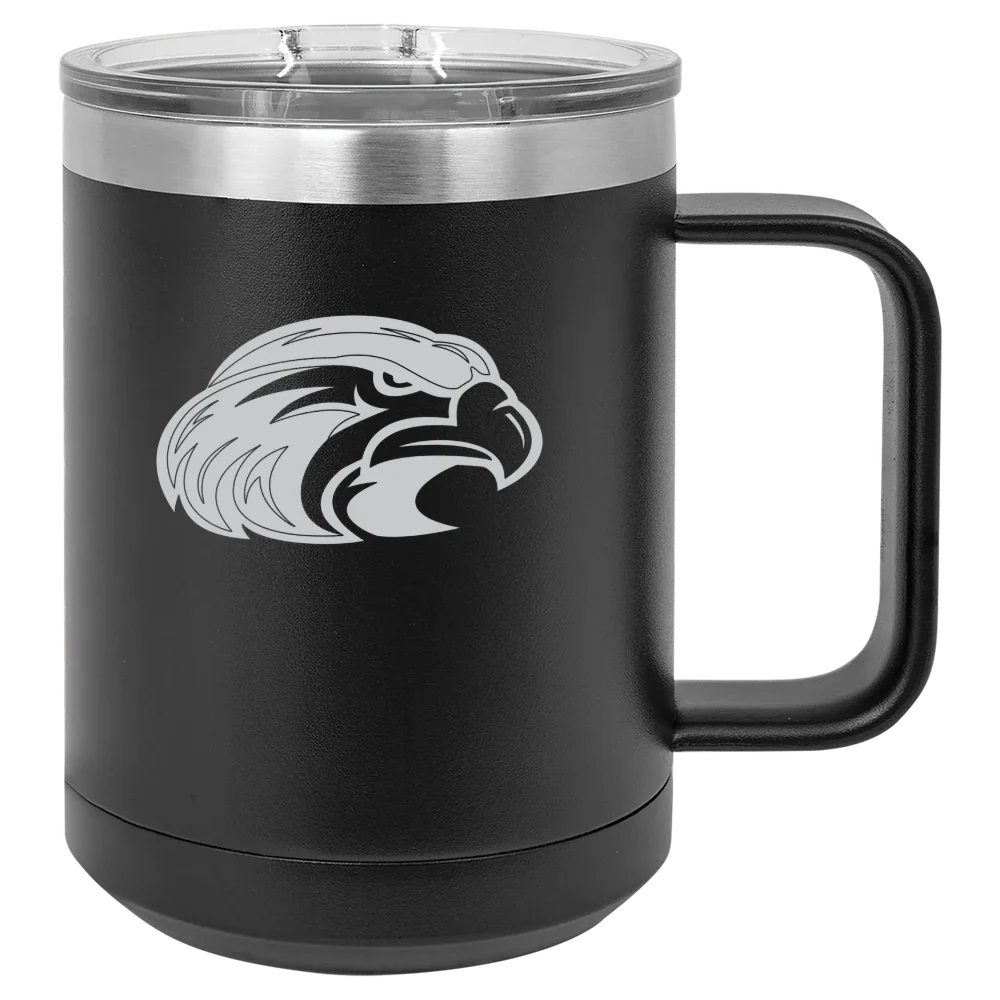 Shorter University Polar Camel 15 oz. Mug with Slider Lid