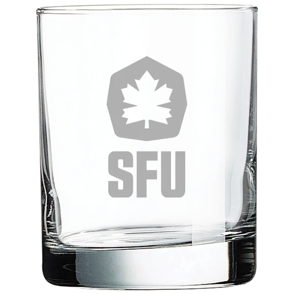 Simon Fraser University Polar Camel 10 1/2 oz. On The Rocks Glass