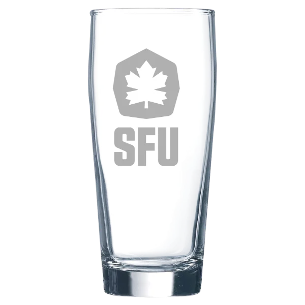 Simon Fraser University Polar Camel 16 oz. Willi Becher Beer Glass