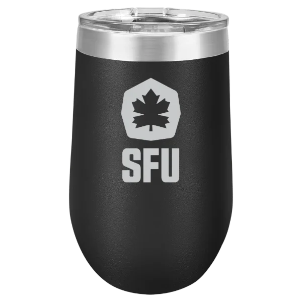 Simon Fraser University Polar Camel 16 oz. Stemless Wine Tumbler