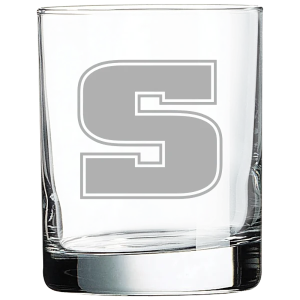 Slippery Rock University of Pennsylvania Polar Camel 10 1/2 oz. On The Rocks Glass