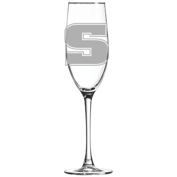 Slippery Rock University of Pennsylvania Polar Camel 8 oz. Champagne Flute