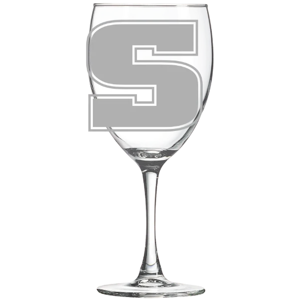 Slippery Rock University of Pennsylvania Polar Camel 10 1/2 oz. Wine Glass