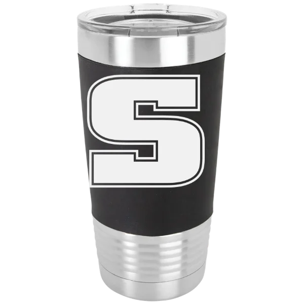Slippery Rock University of Pennsylvania Polar Camel 20 oz. Silicone Grip Tumbler with Standard Lid