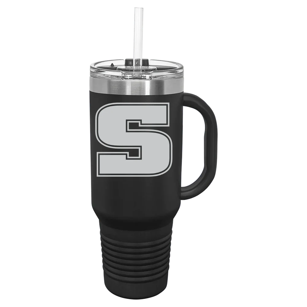 Slippery Rock University of Pennsylvania Polar Camel 40 oz. Travel Mug with Snap Lid & Straw