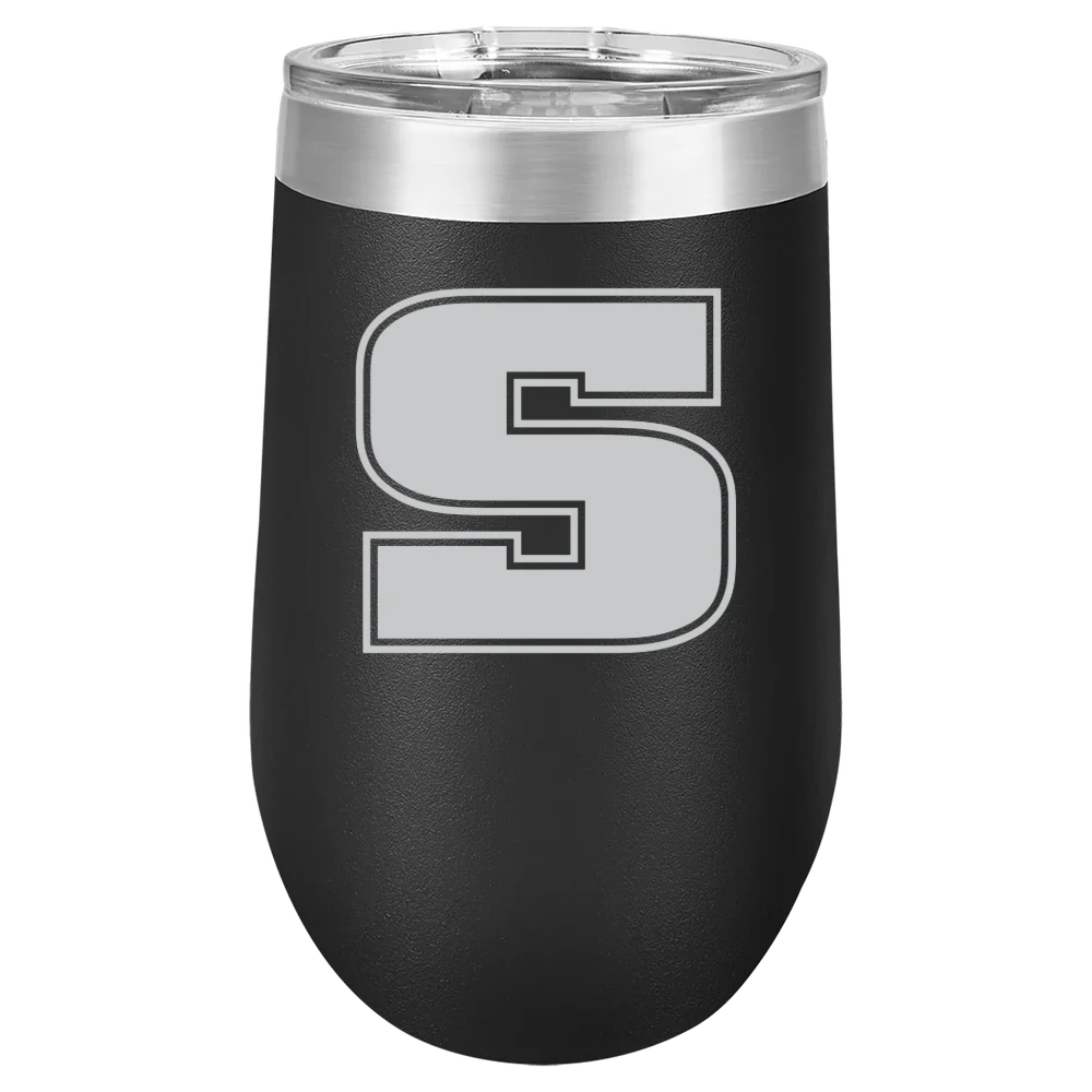 Slippery Rock University of Pennsylvania Polar Camel 16 oz. Stemless Wine Tumbler