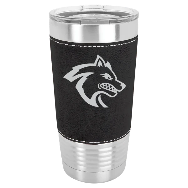 Sonoma State University Polar Camel 20 oz. Leatherette Grip Tumbler with Standard Lid