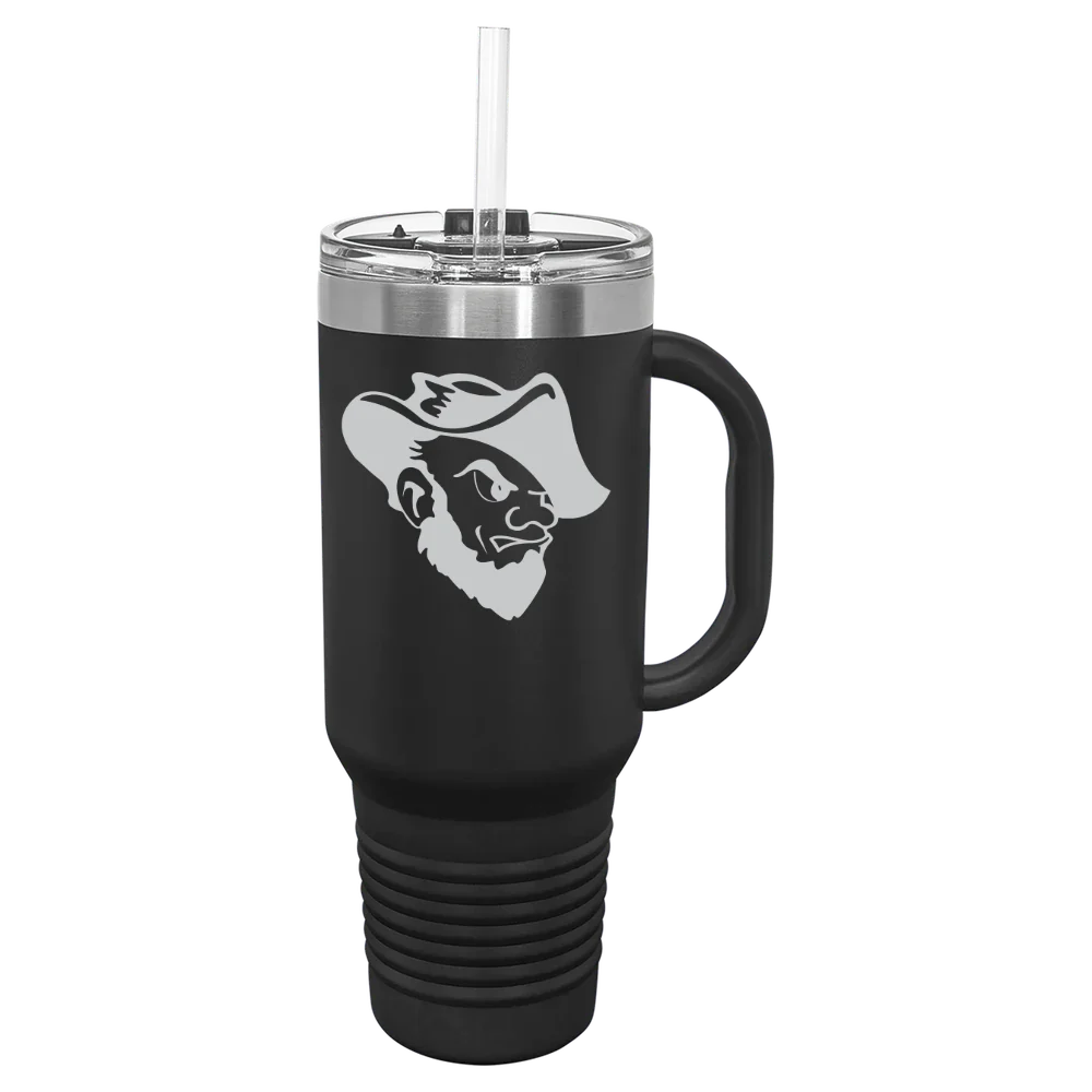 South Dakota School of Mines & Technology Polar Camel 40 oz. Travel Mug with Snap Lid & Straw