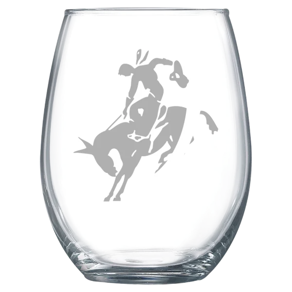 Southern Arkansas University Polar Camel 15 oz. Stemless Wine Glass