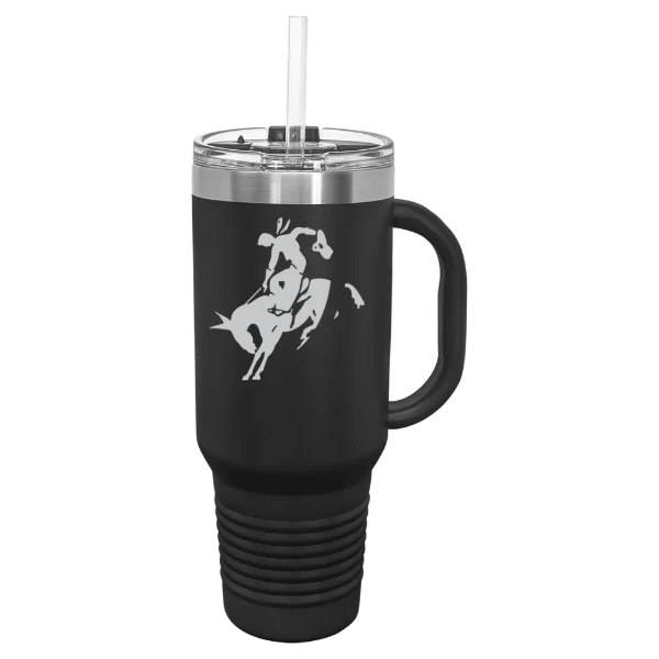 Southern Arkansas University Polar Camel 40 oz. Travel Mug with Snap Lid & Straw