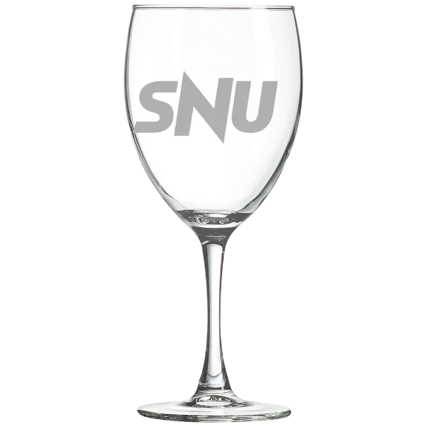 Southern Nazarene University Polar Camel 10 1/2 oz. Wine Glass