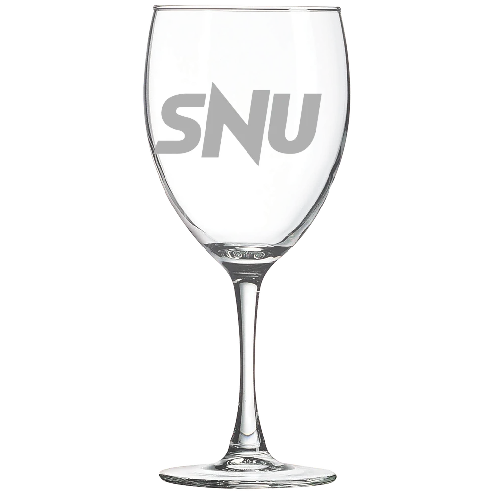 Southern Nazarene University Polar Camel 10 1/2 oz. Wine Glass