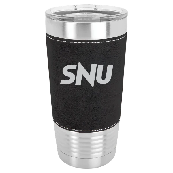 Southern Nazarene University Polar Camel 20 oz. Leatherette Grip Tumbler with Standard Lid