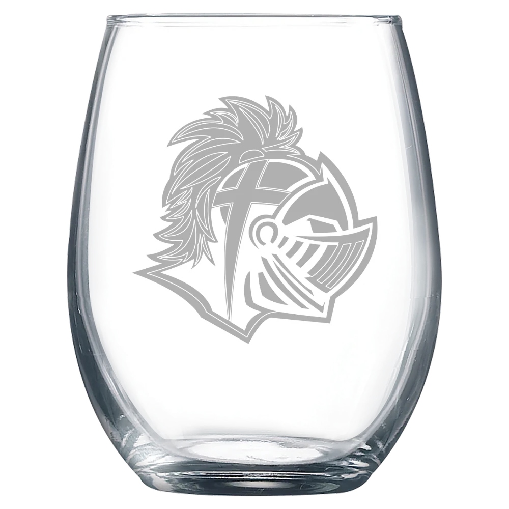 Southern Wesleyan University Polar Camel 9 oz. Stemless Wine Glass