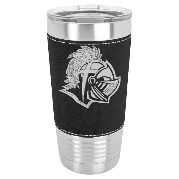 Southern Wesleyan University Polar Camel 20 oz. Leatherette Grip Tumbler with Standard Lid