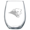 Southwest Baptist University Polar Camel 15 oz. Stemless Wine Glass