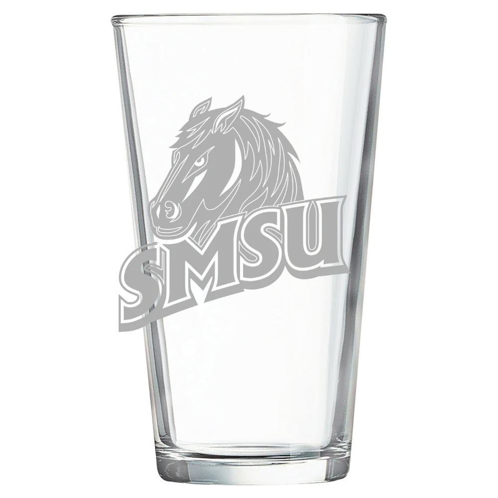 Southwest Minnesota State University Polar Camel 16 oz. Pint Mixing Glass